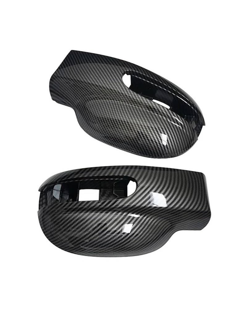 Spiegelkappen Für Benz Für Viano Für W639 2003-2010 Auto Carbon Fiber Rückspiegel Seitenglas Spiegel Abdeckung Trim Rückspiegel Abdeckungen Shell Auto Spiegelkappen von MXDDWLKJ