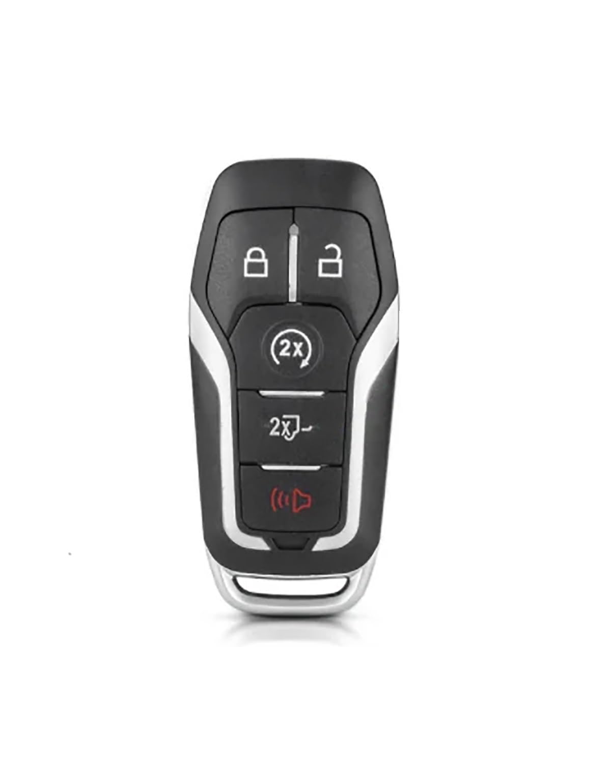 Funkschlüsseletui Ersatzgehäuse Autoschlüssel Mit Fernbedienung Für Ford Für Edge Für Explorer Fusion 2015 2016 2017 M3N-A2C31243300 3/4/5 Tasten Autoschlüsseletui(5 Button for SUV) von MXDDWLKJ