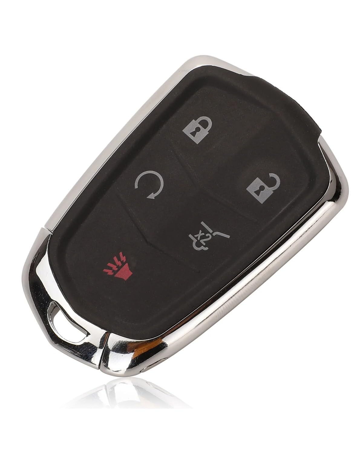 Funkschlüsseletui Fernbedienung Auto Schlüssel Fall Shell 3/4/5/6 B Für Cadillac Für Escalade Für ESV 2015-2019 Autoschlüsseletui(5B) von MXDDWLKJ