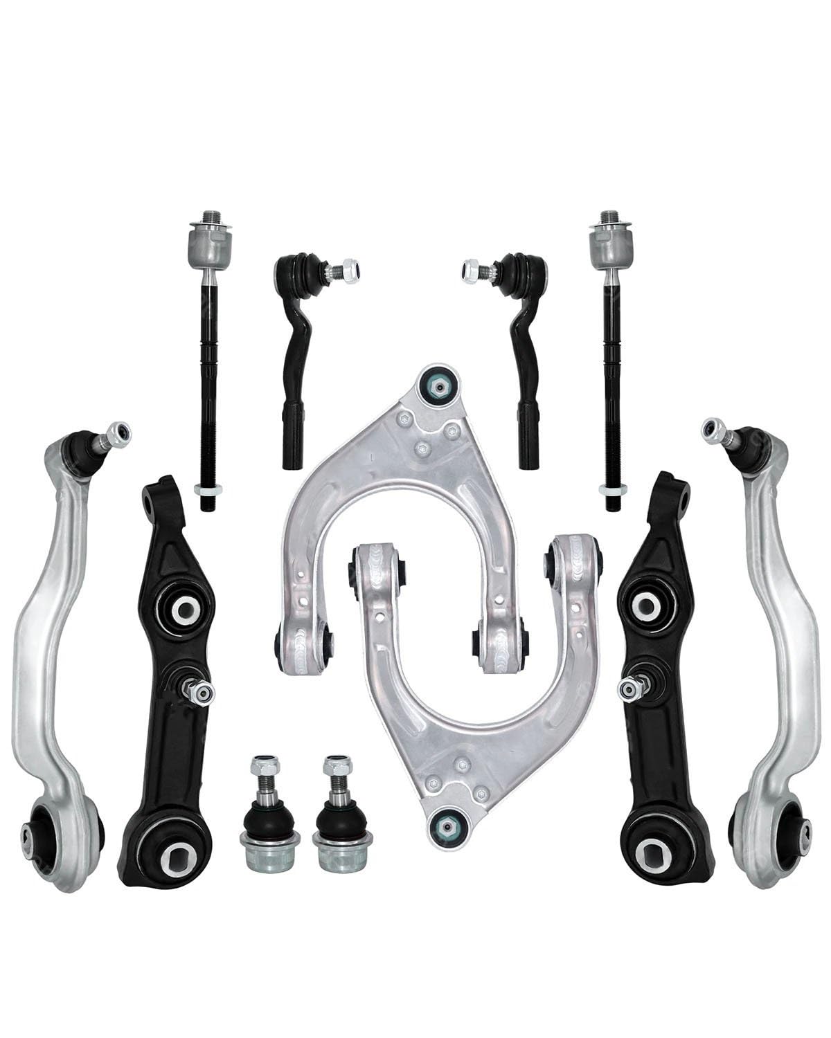 Querlenker Für Benz Für W211 E500 E320 CLS500 2003 2004 2005 2006 2007 2008 2009 Front Upper Lower Spurstangen Suspension Kit Lenker Radaufhängung von MXDDWLKJ