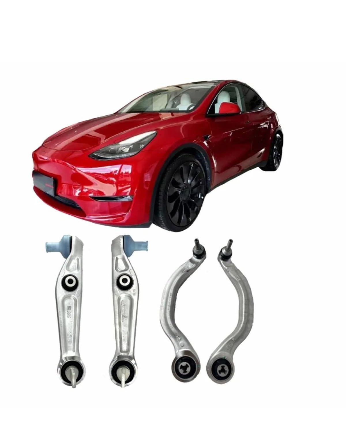 Querlenker Für Teslaes Für Modell 3 1044341-00-D Automotive Suspension System Aluminium Unteren Querlenker Lenker Radaufhängung von MXDDWLKJ