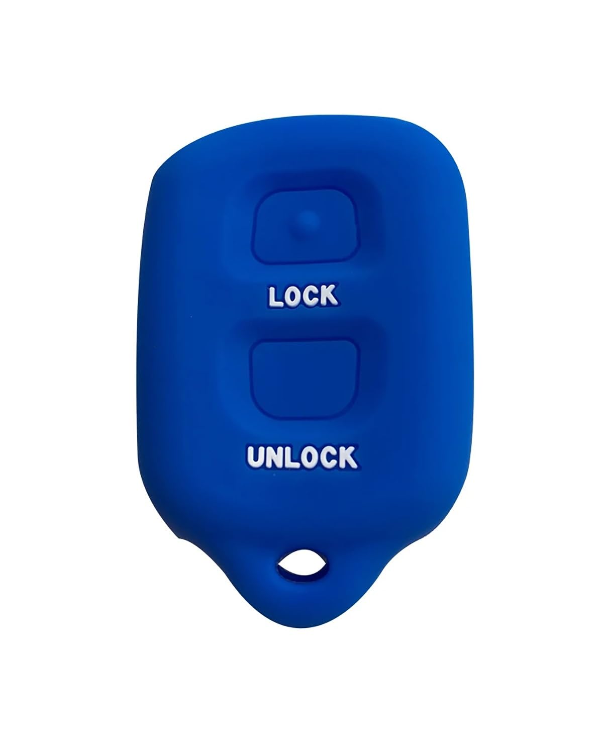 schlüsselgehäuse Schlüsselabdeckung Für Daihatsu Für Terios 2, Silikon-Autoschlüsselabdeckung, Geschützte FOB-Schalenhülle Für Avanza Rush Entry Remote-Zubehör Auto schlüssel(Blue) von MXDDWLKJ