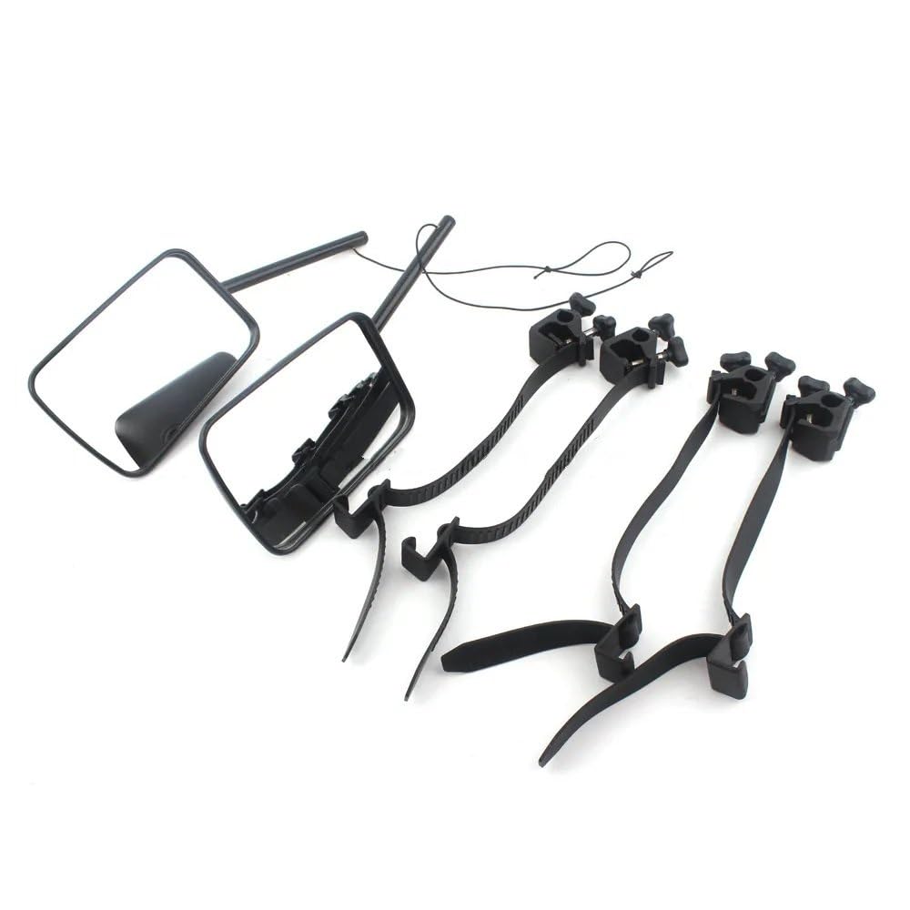 universal Außenspiegel 1 Paar Universal Drehbarer Clip-on Abschleppspiegel Hilfsrückspiegel Verlängerung PP Glas Einstellbar Für Auto Für SUV RV Truck MPV Zusatzspiegel von MXDDWLKJ