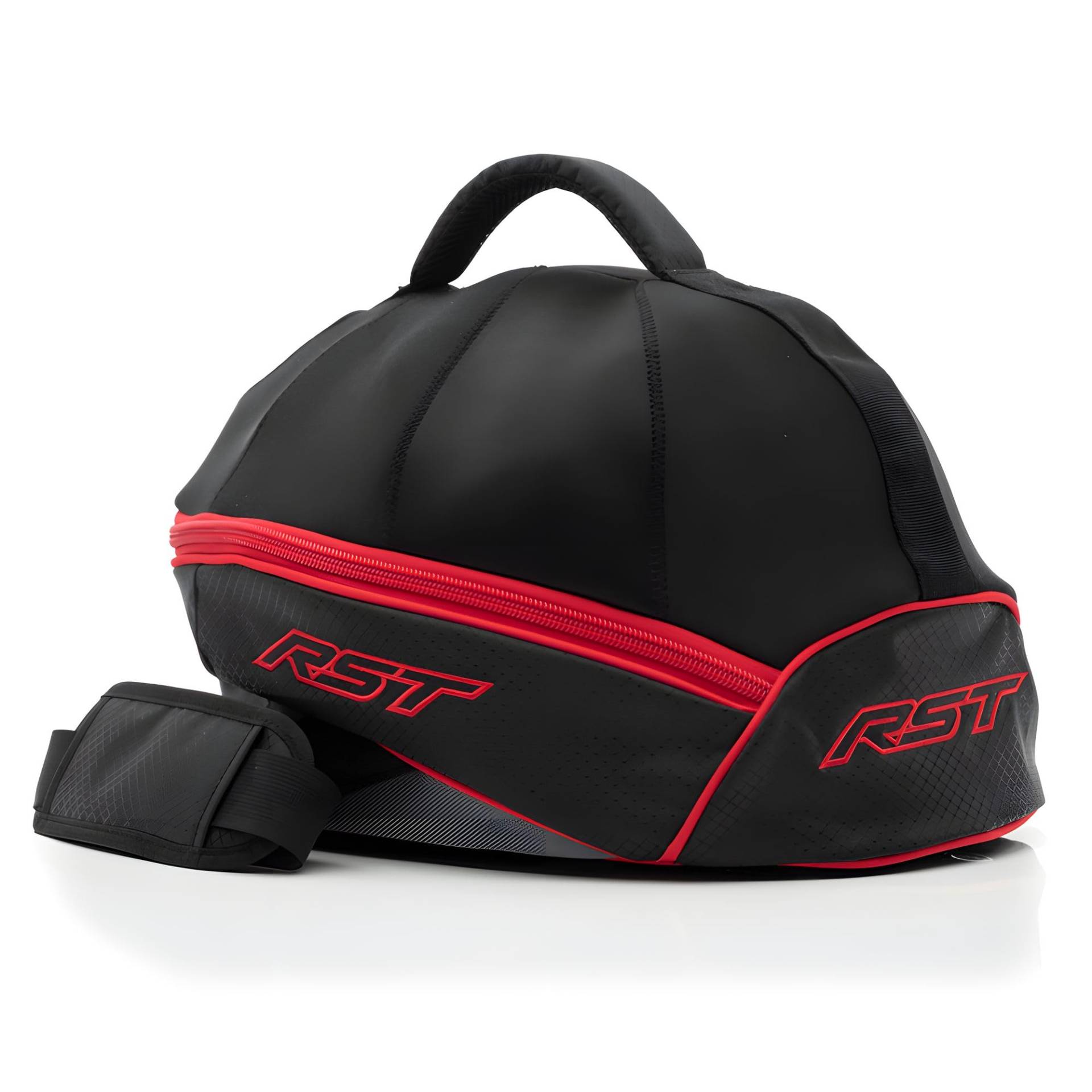 Helmtasche RST Helmet schwarz/rot schwarz/rot von MXT