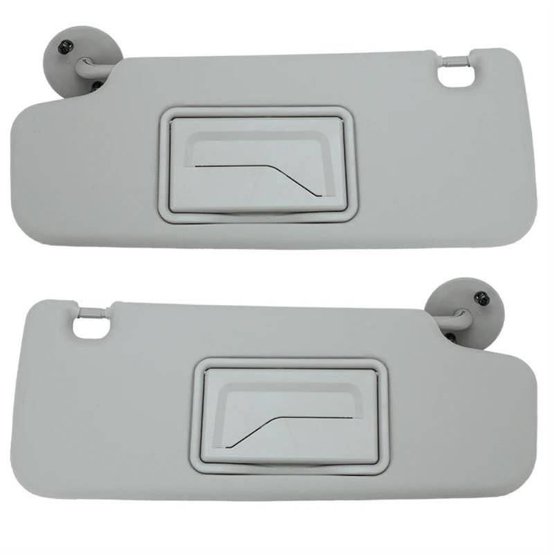 Für Chevrolet Aveo Für Spark Daewoo Für Matiz Chevy Sonic 2012-2020 Auto Links Rechts Seite Sonnenschutz Sonnenschutz Sonnenblende Mit Spiegel Visier(Pair) von MXYDDP