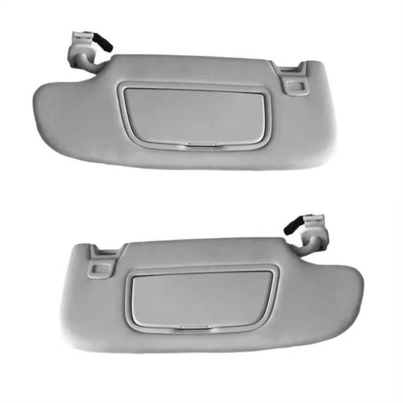 Für Ford Edge 2015 2016 2017 2018 2019 2020 2021 2022 Autozubehör Mit Make-up-Spiegel Sonnenblende(Gray,Pair) von MXYDDP