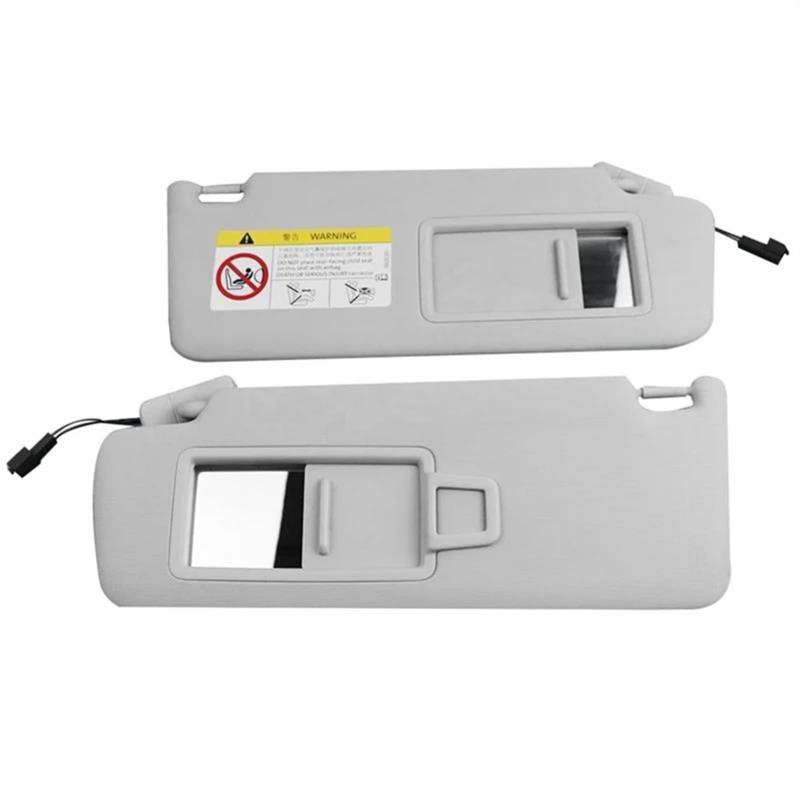 Für Golf 7, Jetta, MK7, T-Cross, Passat B8, CC, E-Golf, T-ROC 5GG85751 5GG8575522-teiliges Auto-Sonnenblendenpanel Mit Schminkspiegel(Pair) von MXYDDP