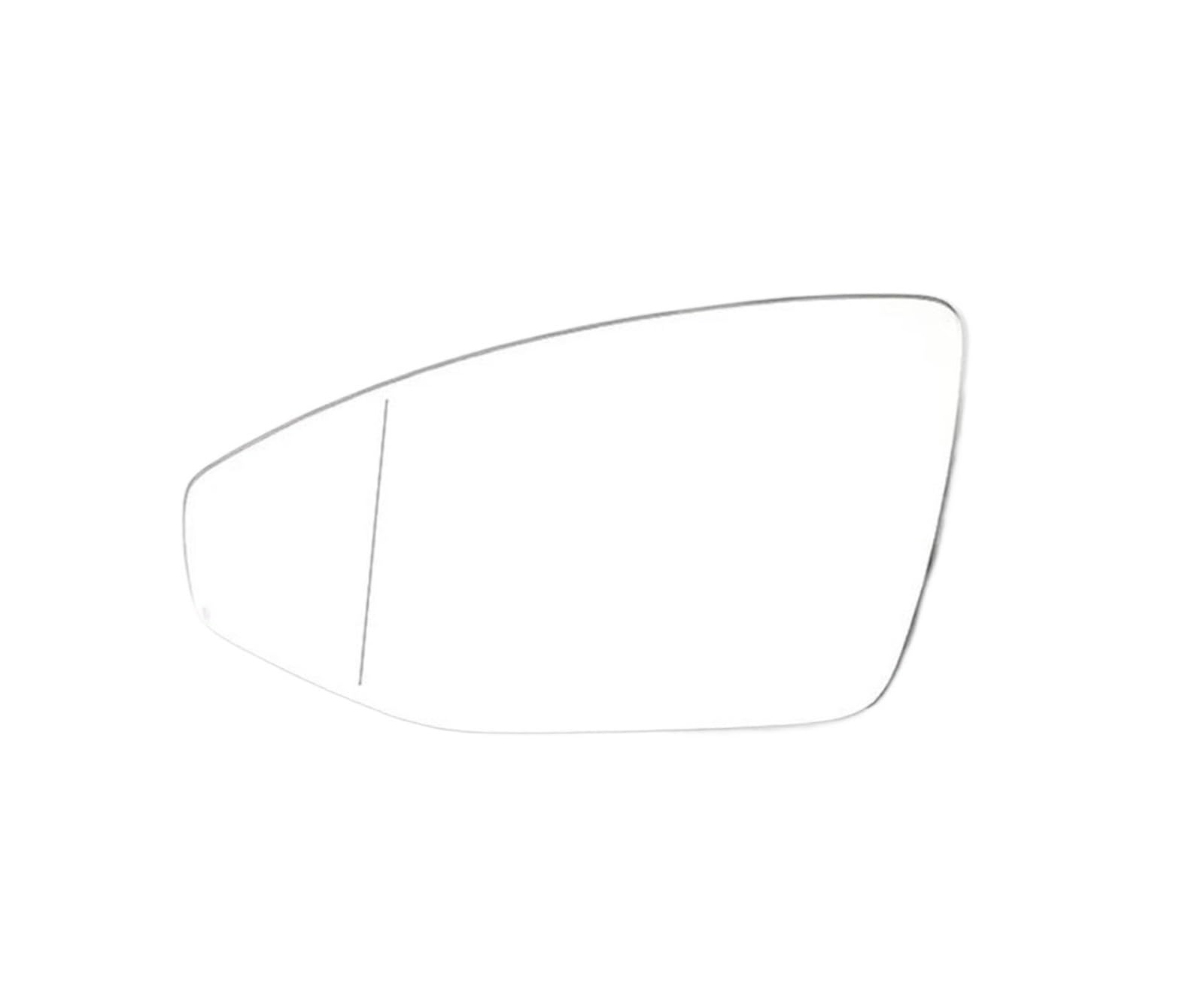 Auto Spiegelglas 4KD857535A 4KD857536A Für A6 Für A6L 2019-2022 Auto Seite Spiegel Reflektierende Objektiv Rückspiegel Linsen Glas Heizung Ersatzspiegelglas(1 pair) von MYAAEPYMKK