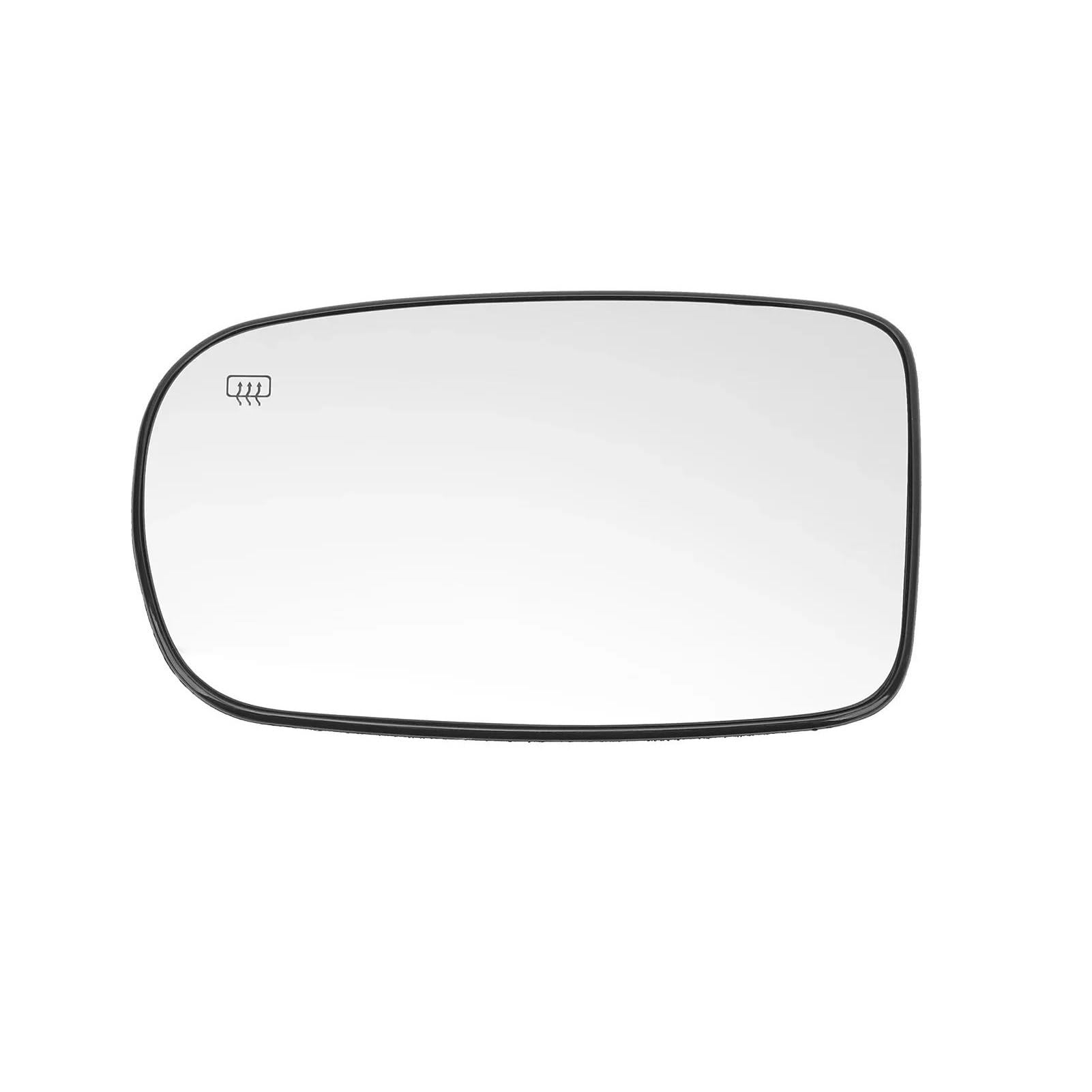 Auto Spiegelglas 68101147AA Für Dodge Für Ladegerät Für 200 Für 300 2011-2014 1 Paar Beheizte Rückspiegel Ersatzspiegelglas(1pc left) von MYAAEPYMKK