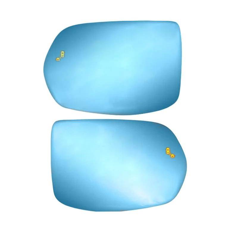 Auto Spiegelglas Für CRV USA Version 2017-2022 Für CR-V 1 Paar 2PCS Seite Rückspiegel Blau Glas Objektiv OEM Blind Spot Licht BSA Ersatzspiegelglas(1 pair Blue) von MYAAEPYMKK