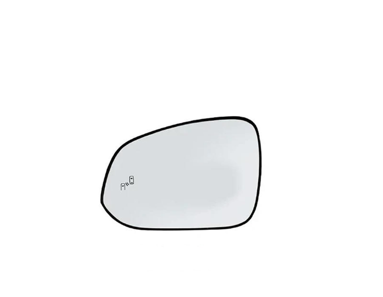 Auto Spiegelglas Für Highlander 2022 Rückspiegel Glas Außerhalb Tür Seite Spiegel Objektiv Heizung Mit Blind Spot Licht Ersatzspiegelglas(1pc left) von MYAAEPYMKK