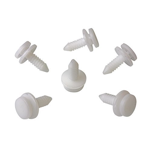 10x Türverkleidung Clips Befestigung Clip A3 Golf in Weiss | CL-0083 von MYBA-S