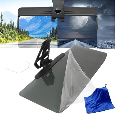 Auto-Sonnenblende mit polarisierter Blendung, polarisierte Sonnenblende für Auto, universelle Blendschutz-Sonnenblenden-Verlängerung,Auto Sonnenblende, for Auto-Windschutzscheibe.(1PCS) von MYDZSWZX