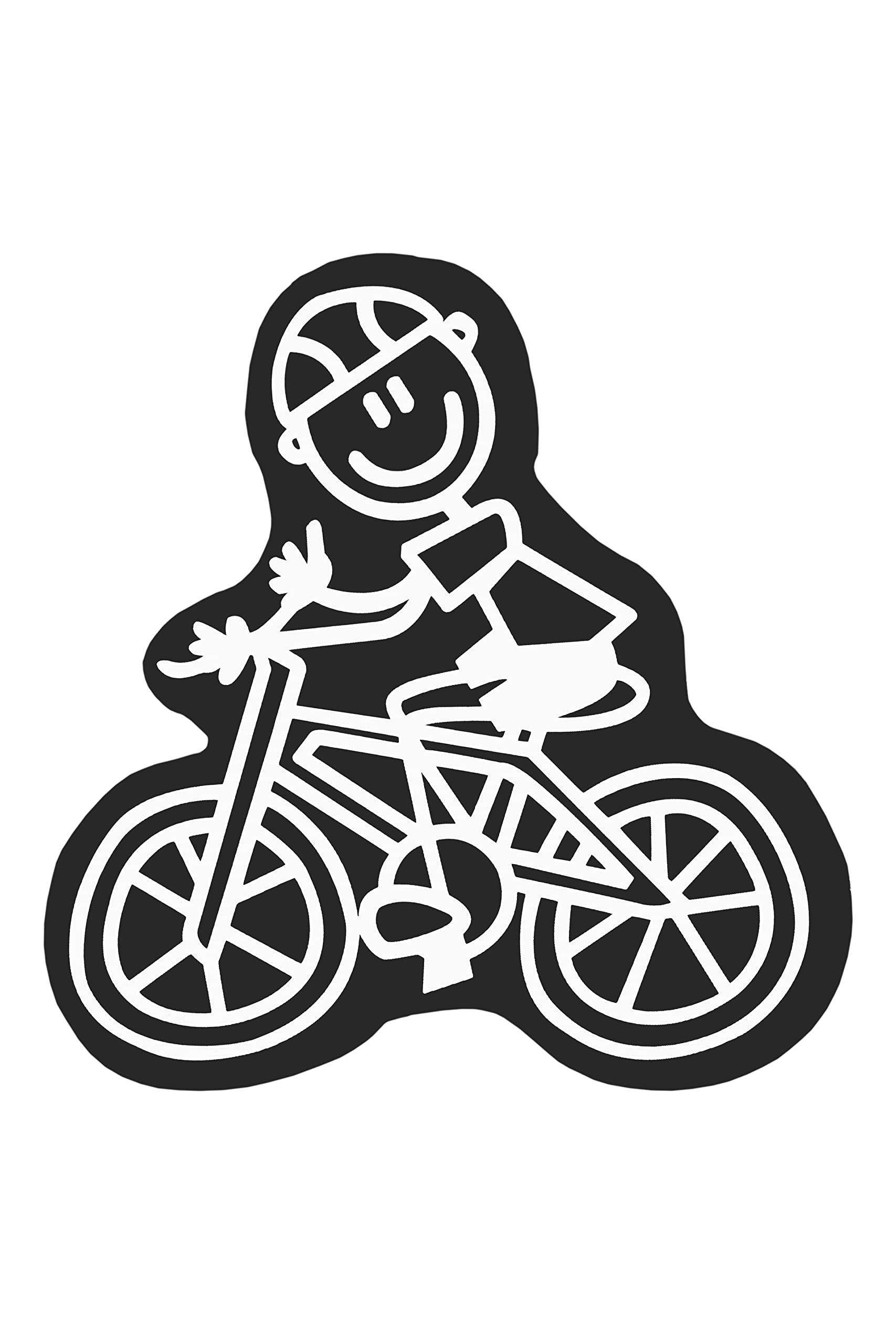 FAMILY CAR DECALS Aufkleber Familie Mann Fahrrad von My Family