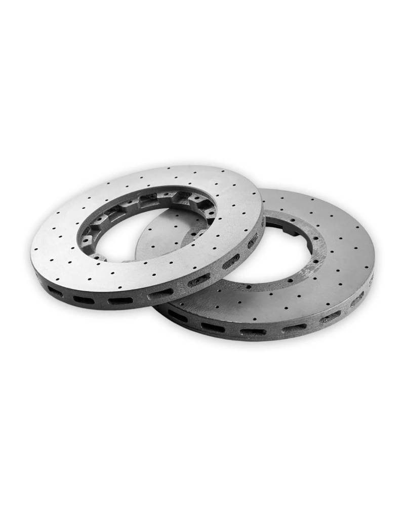 Bremsscheiben Vorne Für Alfa Für Romeo Für Giulia Für Quadrifoglio Performance Brake Kits Racing Auto Bremsscheibe Carbon Keramik Disc Bremsscheiben Hinten(380 34mm) von MYSSJS