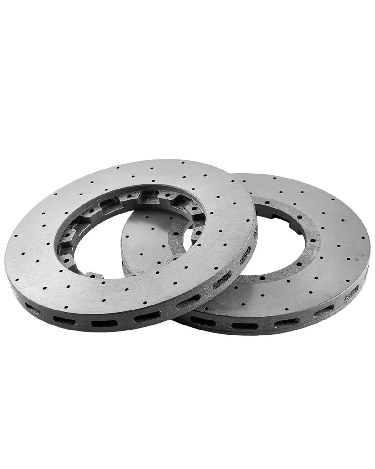 Bremsscheiben Vorne Für R8 Für V10 Performance Brake Kits Rennwagen-Bremsscheibe Carbon-Keramik-Scheibe Bremsscheiben Hinten(380 28mm) von MYSSJS