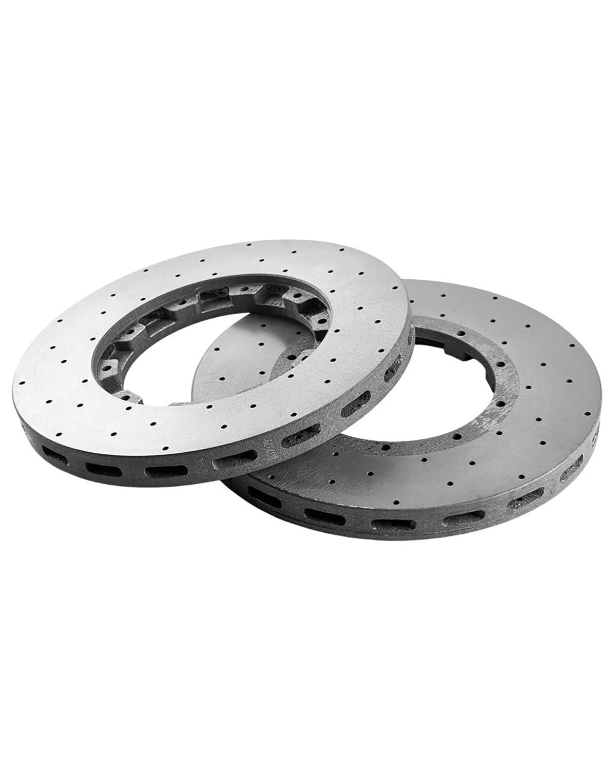 Bremsscheiben Vorne Für R8 Für V10 Performance Brake Kits Rennwagen-Bremsscheibe Carbon-Keramik-Scheibe Bremsscheiben Hinten(390 32mm) von MYSSJS