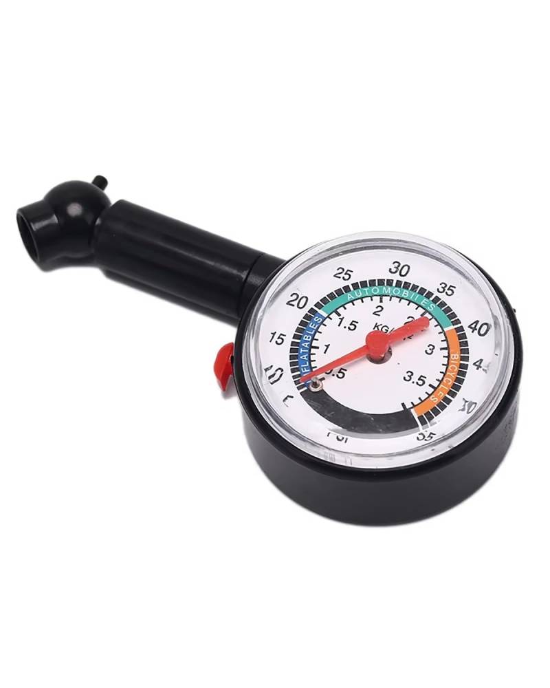 ReifendruckprüFer 0-50 Psi Reifen Manometer Zifferblatt Meter Rad Luftdruck Tester Für Auto Motor Auto LKW Messen Tester Überwachung ReifenfüLler von MYSSJS