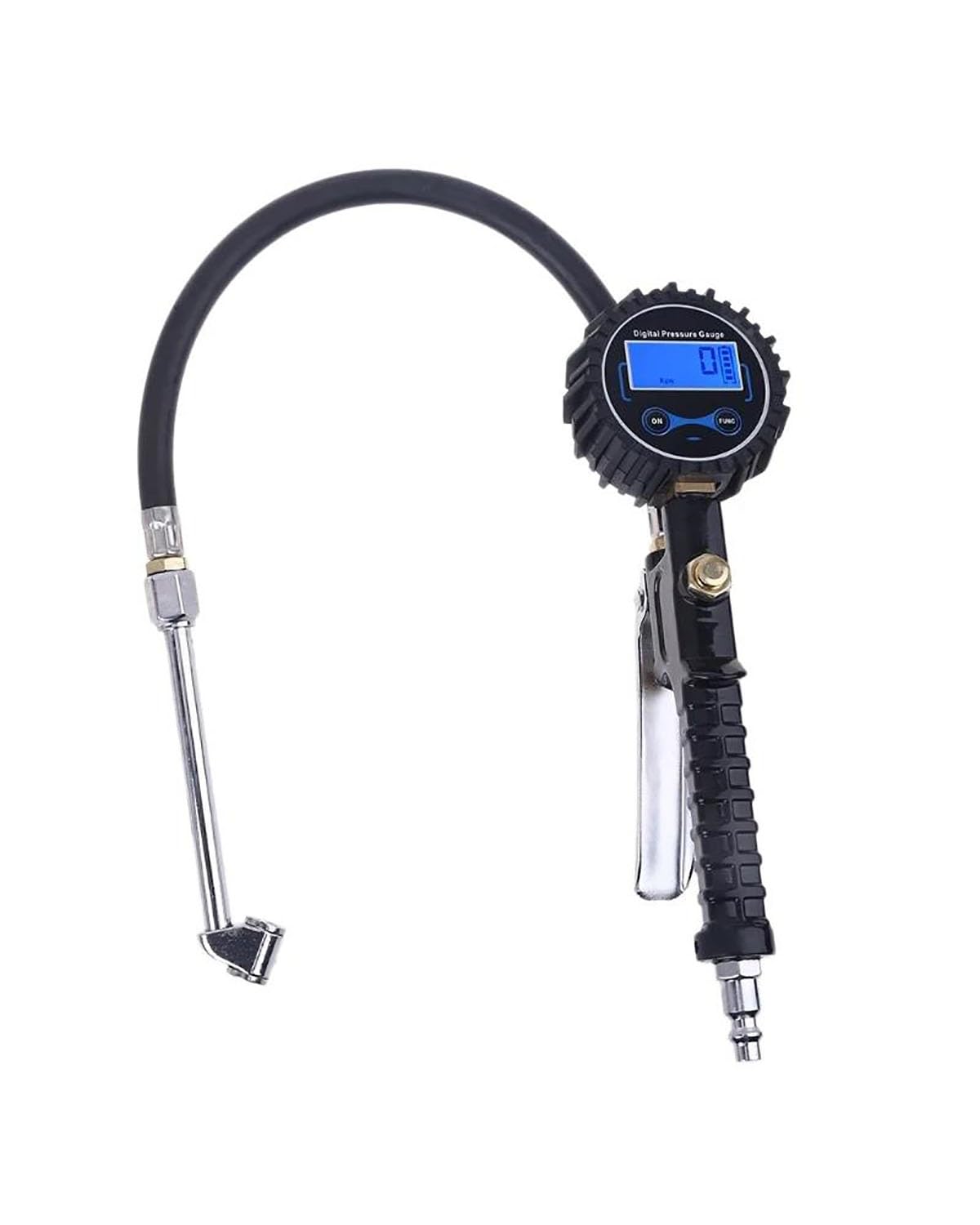 ReifendruckprüFer 200PSI Digital Reifen Reifen Inflator Manometer Tester LCD Luft Kompressor Drop ReifenfüLler von MYSSJS