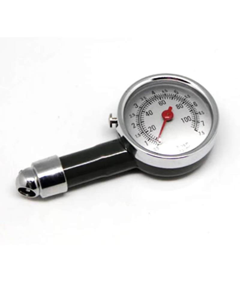 ReifendruckprüFer Auto Metall LKW Racing Auto Reifen Luft Manometer Automobil Reifen Meter Fahrzeug Tester Überwachung Mess Werkzeug ReifenfüLler von MYSSJS