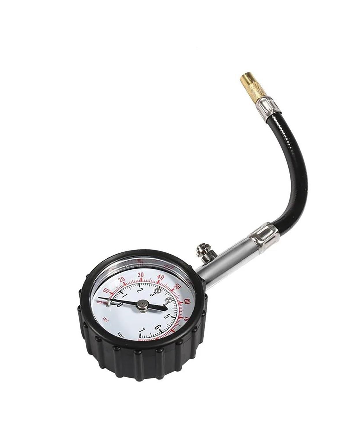 ReifendruckprüFer Für Auto Motorrad Überwachung System Reifendruck 0-100PSI Lange Rohr Gauge Meter Hochpräzise Reifen Luft Tester ReifenfüLler von MYSSJS