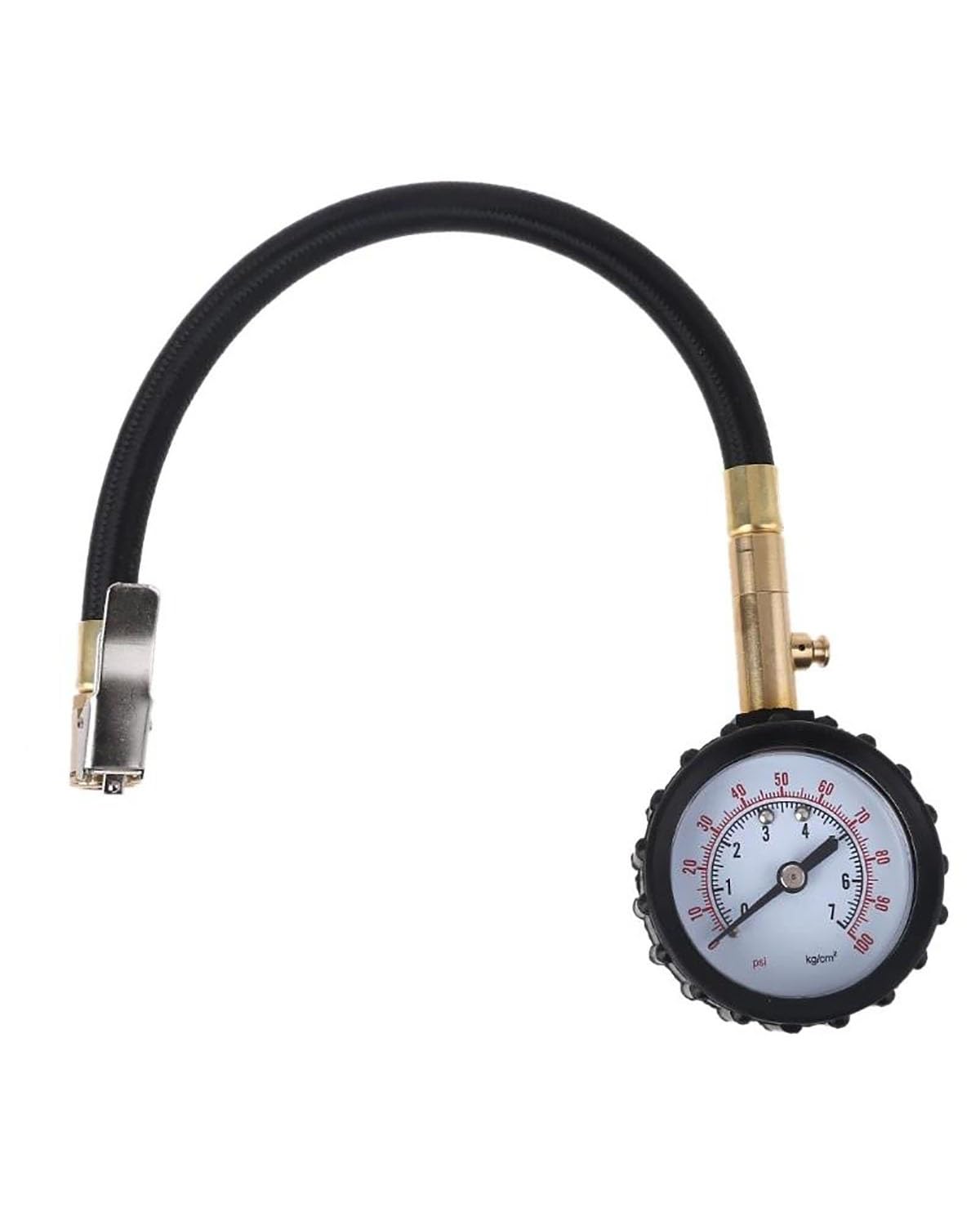 ReifendruckprüFer Für Bereich 0-100 Psi Digital Für Rapid Tire Reifen Deflator Auto LKW Reifen Manometer Luft Deflatoren Geländewagen ReifenfüLler von MYSSJS