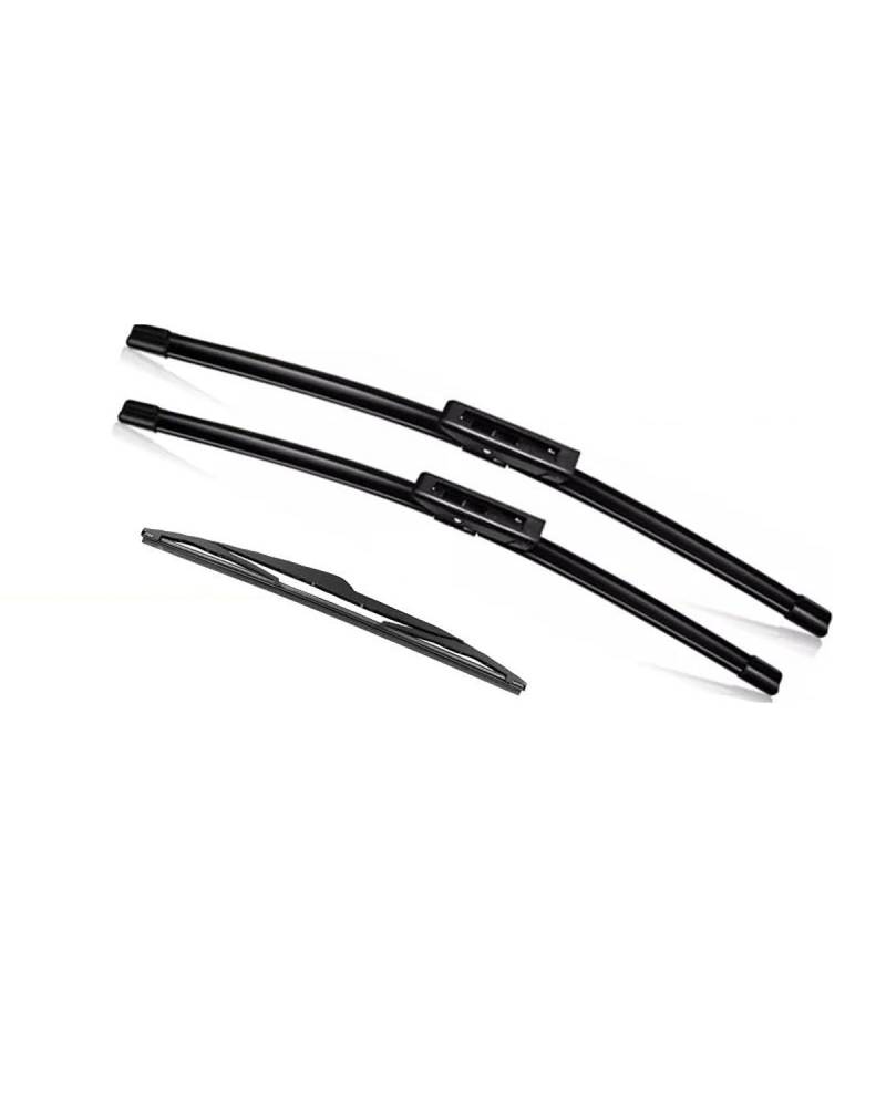 ScheibenwiScher Für Megane 3 Für MK3 2008 2009 2010 2011 2012 2013 2014-2016 Auto Vorne Hinten Wischer Windschutzscheibe Windschutzscheibe Fenster 24 "+ 16" + 14" Heckscheibenwischer(Front Rear 3pcs) von MYSSJS