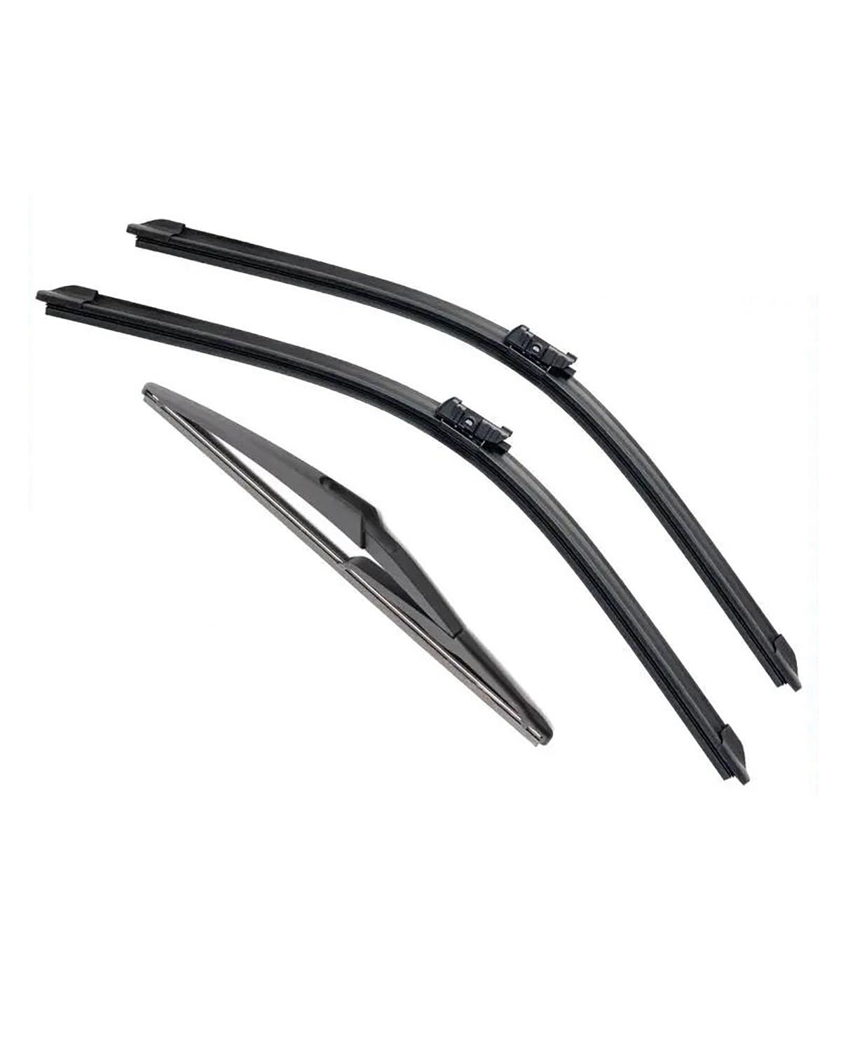 ScheibenwiScher Für Peugeot Für 3008 Für MK1 2008-2016 Auto Scheibenwischer Heckwischer Weichgummi Auto Frontscheibe 30"+28"+12" Heckscheibenwischer von MYSSJS