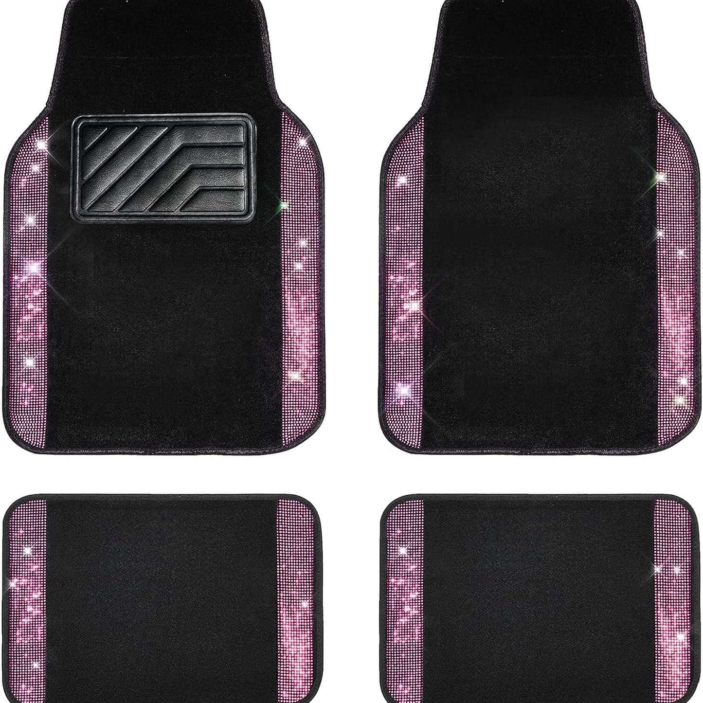 Autofußmatten,kompatibel mit Audi A5 (4door) Sportback 2007-2016, Autofußmatte,2-Pink von MYTZNB