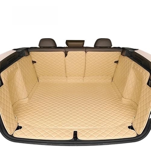 Auto Kofferraummatte Benutzerdefinierte Kofferraummatte Für Alle Für Medels X3 X1 X4 X5 X6 Z4 525 520 F30 F10 E46 E90 Schutzmatten(Beige1) von MYVPRO