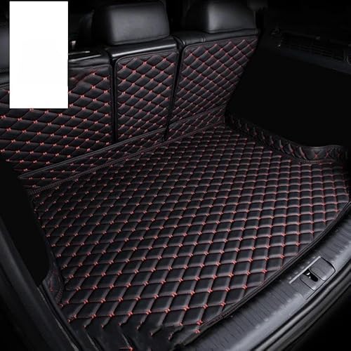 Auto Kofferraummatte Benutzerdefinierte Kofferraummatte Für Alle Für Medels X3 X1 X4 X5 X6 Z4 525 520 F30 F10 E46 E90 Schutzmatten(Schwarz Rot) von MYVPRO