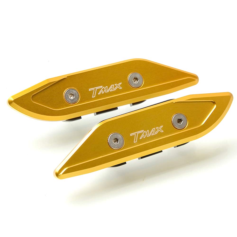 T MAX 530 Motorrad CNC Rückspiegel Seitenspiegel Halterung Loch Kappe für T-MAX TMAX T MAX 530 2012 2013 2014 2015 2016 2017-Gold von MZ-STORE