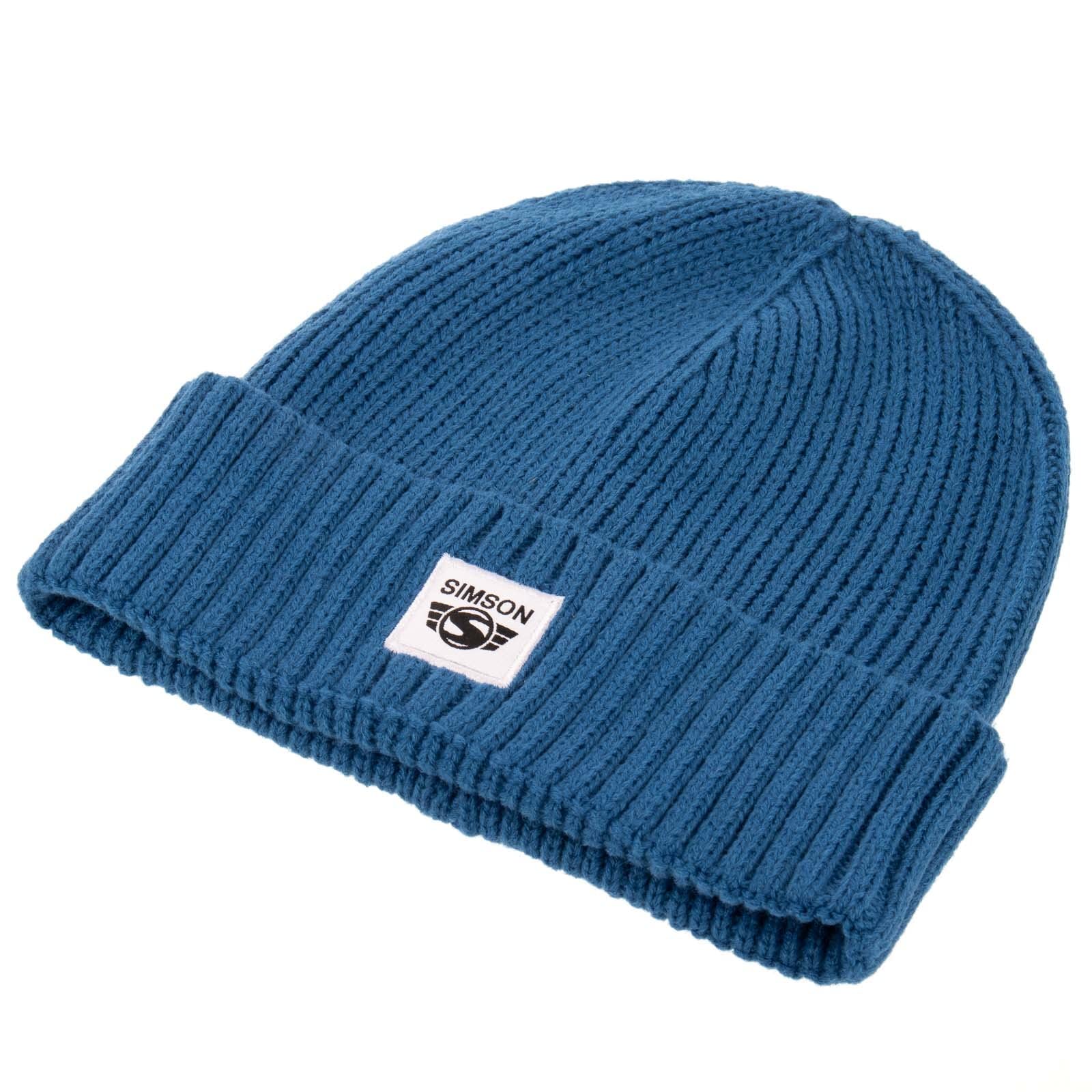 Beanie"SIMSON" - Wintermütze, Farbe: Blau von MZA