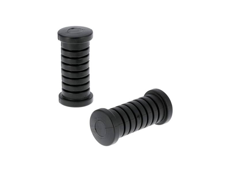 Fußrastengummi SET - schwarz - 90 mm lang, 20 mm Innenduchmesser von MZA