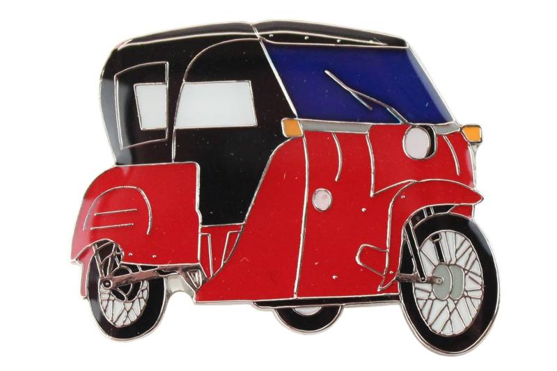 PIN SIMSON Duo 4/2 rot von MZA