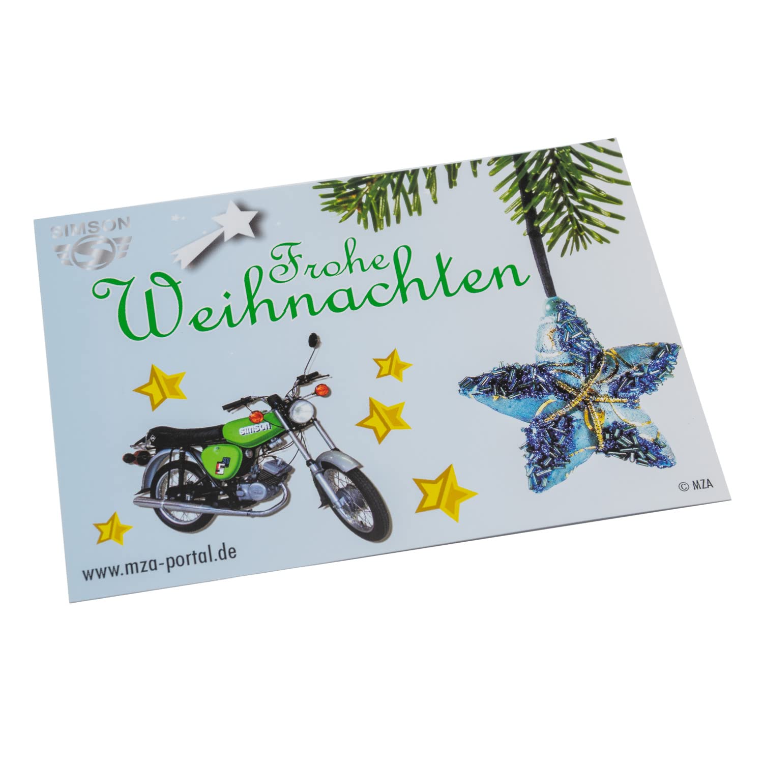 Postkarte - MOTIV: S51 - Frohe Weihnachten von MZA