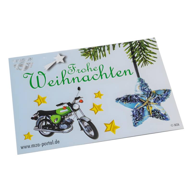 Postkarte - MOTIV: S51 - Frohe Weihnachten von MZA