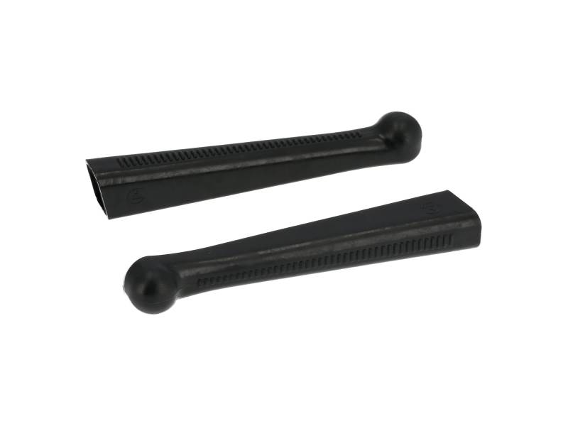 Set: 2x Hülle für Aluminium-Handhebel, Schwarz - Simson S50, KR51/1 Schwalbe, SR4 von MZA