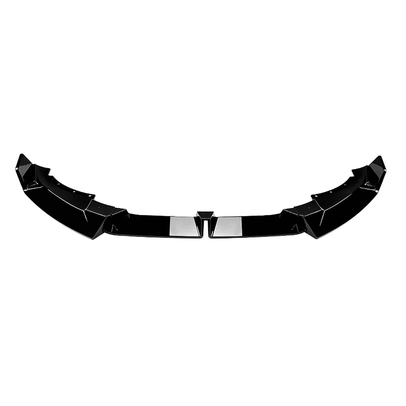 MZEER Frontspoilerlippe Für B&MW X6 G06 LCI 2023-2024 Splitter-Kit Heckscheiben-Seitenlüftungsklappenabdeckung Auto-Frontspoiler(Gloss Black) von MZEER