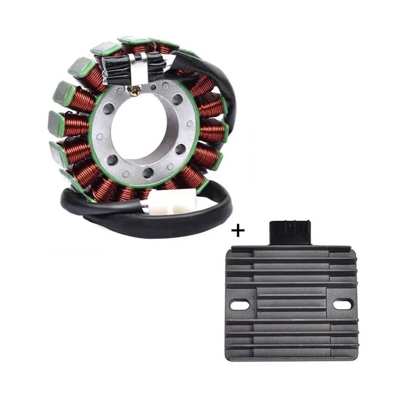 Motorrad Stator Spule Regler Gleichrichter Kit for ER650 ER 650 ER-6N ER6N Ninja EX650 650R KLE650 KLE 650 Ver/sy.s(1set) von MZTJSFIO