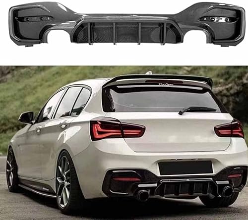 Auto Heckstoßstange für BMW 1 Series F20 2015-2020,Universal Rear Bumper Lip Diffuser Wing Lip Diffuser Trim Styling Accessories von MaZHIYIn