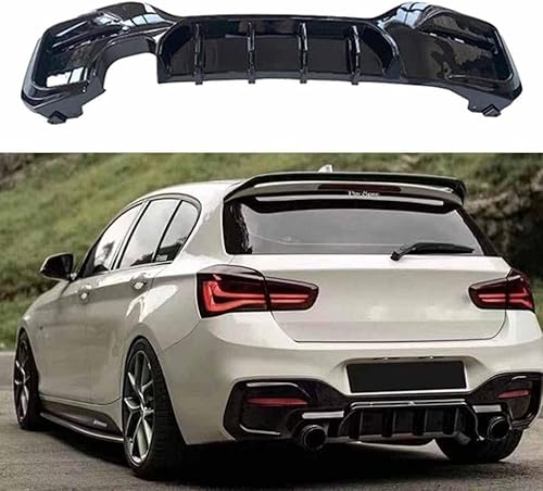 Auto Heckstoßstange für BMW 1 Series F20 2015-2020,Universal Rear Bumper Lip Diffuser Wing Lip Diffuser Trim Styling Accessories von MaZHIYIn