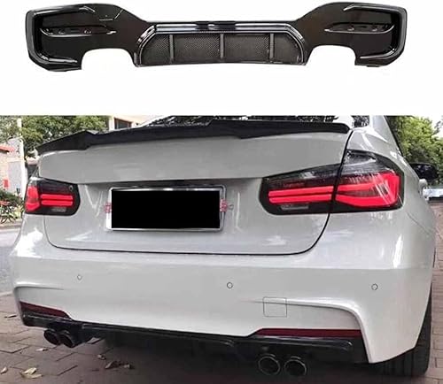 Auto Heckstoßstange für BMW 1 Series F20L Sports 2015-2020,Universal Rear Bumper Lip Diffuser Wing Lip Diffuser Trim Styling Accessories von MaZHIYIn