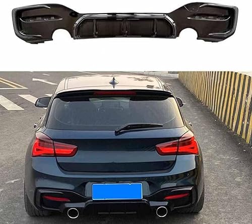 Auto Heckstoßstange für BMW 1 Series F20L Sports 2015-2020,Universal Rear Bumper Lip Diffuser Wing Lip Diffuser Trim Styling Accessories von MaZHIYIn