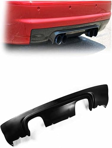 Auto Heckstoßstange für BMW E46 M3 2001-2006,Universal Rear Bumper Lip Diffuser Wing Lip Diffuser Trim Styling Accessories von MaZHIYIn