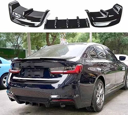 Auto Heckstoßstange für BMW i3 2022+,Universal Rear Bumper Lip Diffuser Wing Lip Diffuser Trim Styling Accessories von MaZHIYIn