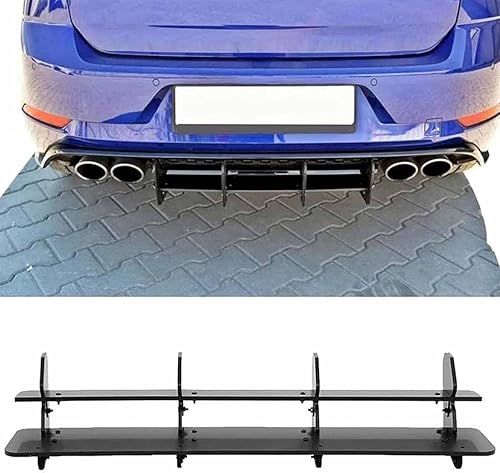 Auto Heckstoßstange für VW Golf 7.5 R 2017-2020,Universal Rear Bumper Lip Diffuser Wing Lip Diffuser Trim Styling Accessories von MaZHIYIn