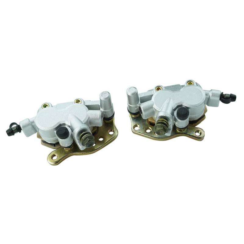 Mabutingti Vorderer linker und rechter Bremssattel & Bremsbelägen für Suzuki ATV Quadracer 450 LTR 450 2006-2009, Quadmaster 500 LTA 500 2000-2001, Quadrunner 500 LTF 500 1998-2002 von Mabutingti