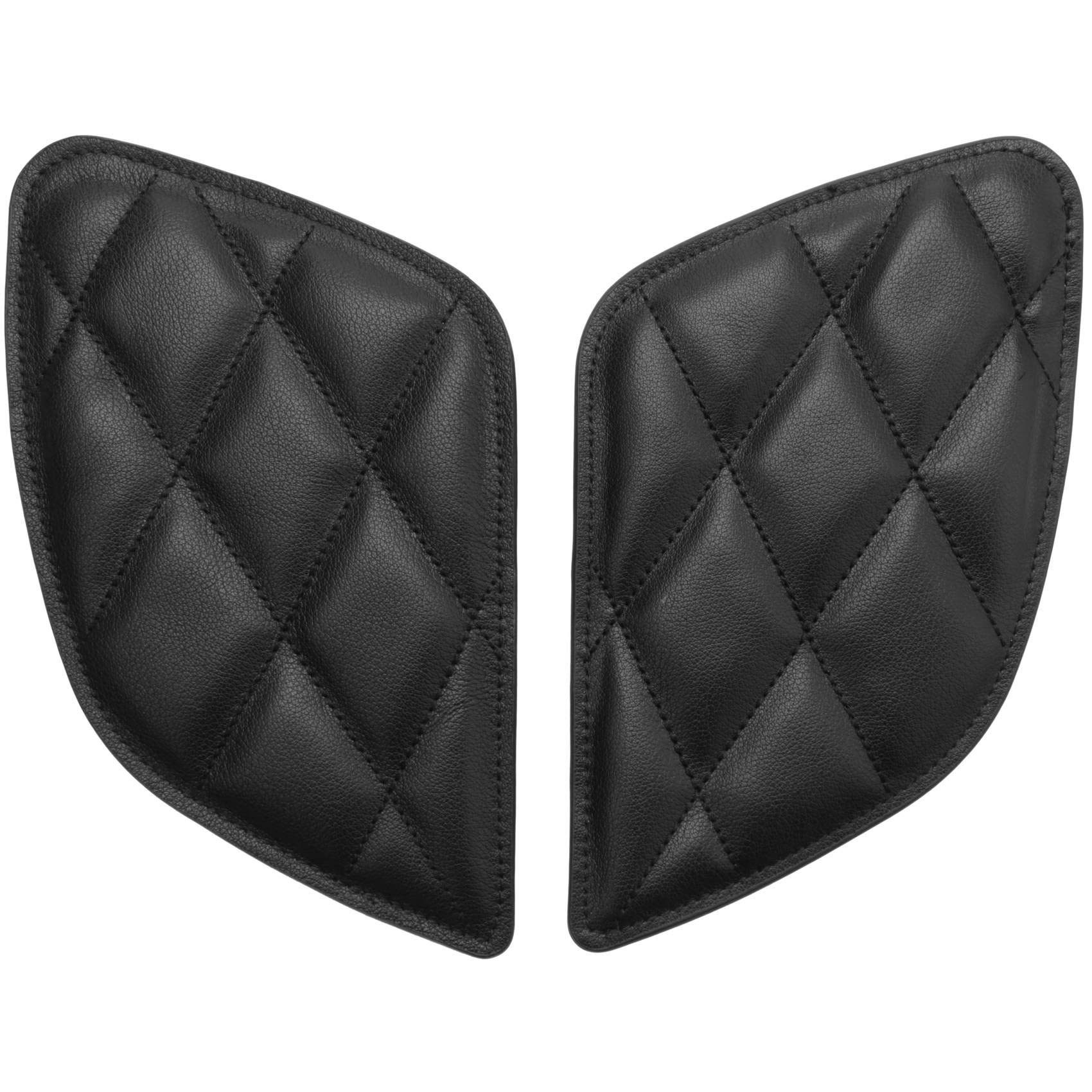 Macejczyk Motorrad Tank Aufkleber Retro Motorrad Tank Schutz Vintage Dekoration Cafe Racer Stil Knie Moto Tank Pad (Schwarz) von Macejczyk