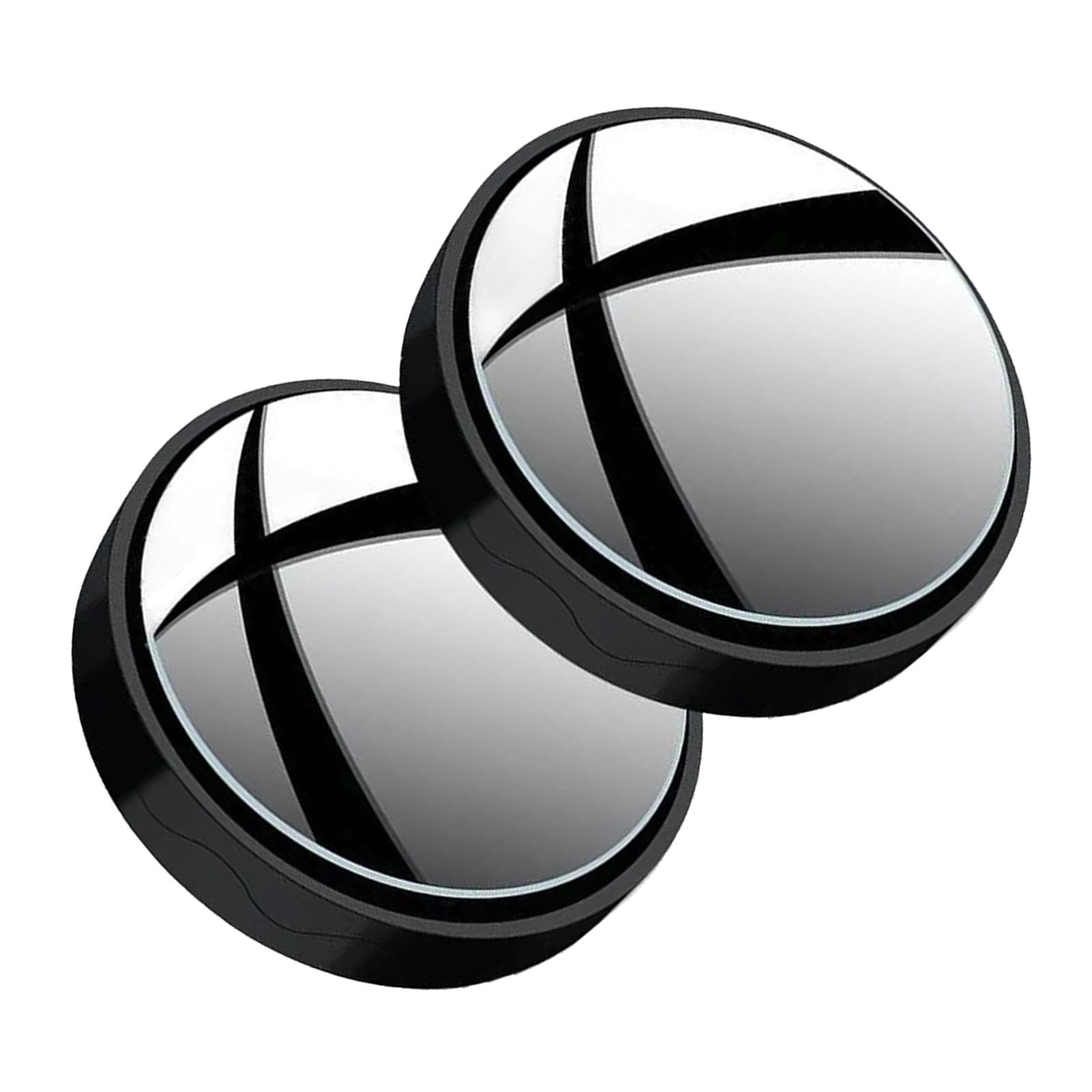 Maciun Blindglas für Auto, Saugnapf, rund, konvexes Aussehen, 360°-Weitwinkel, Rückfahr-Hilfsrollo, für Autos, SUVs und LKWs von Maciun